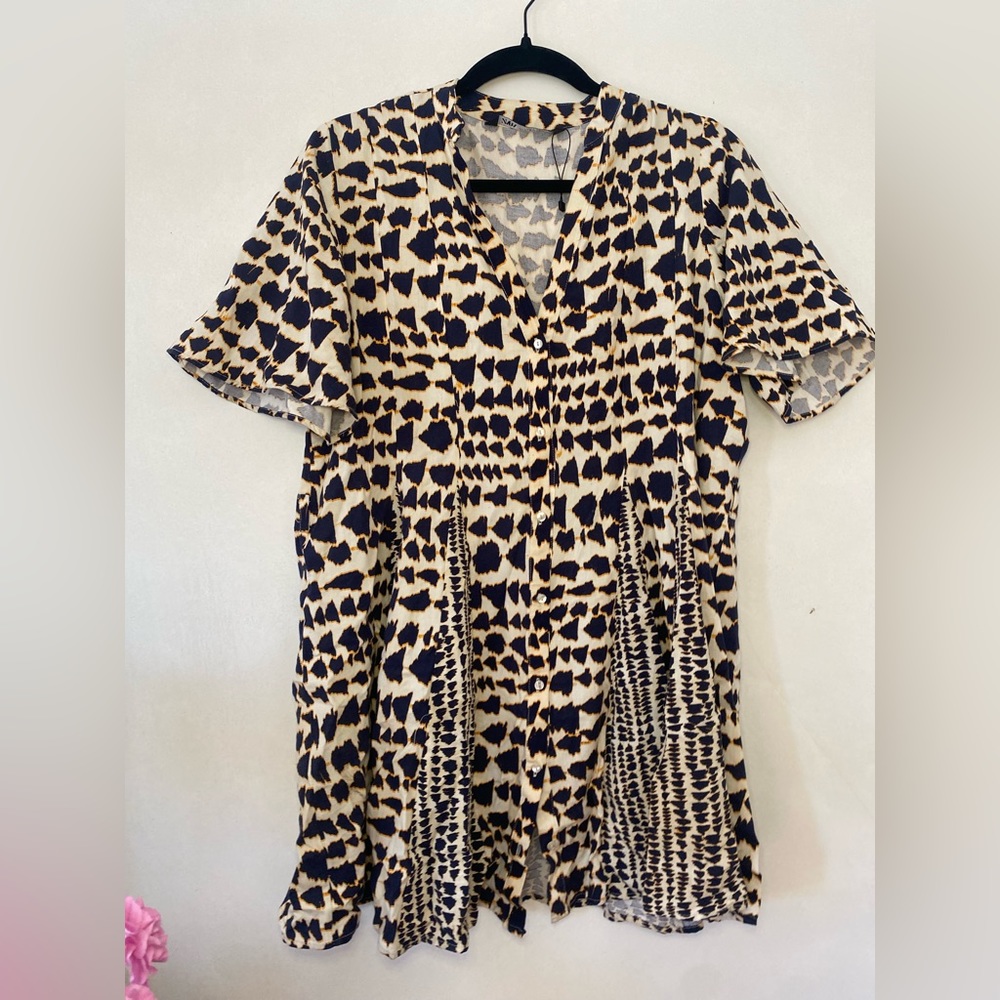 Zara pattern dress